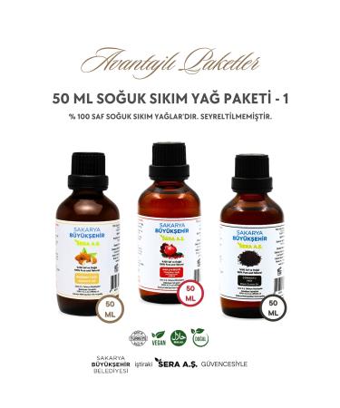 SBB SERA 50 ml Fixed Oil Package - 1 - 100% Natural Halal Vegan Certified
