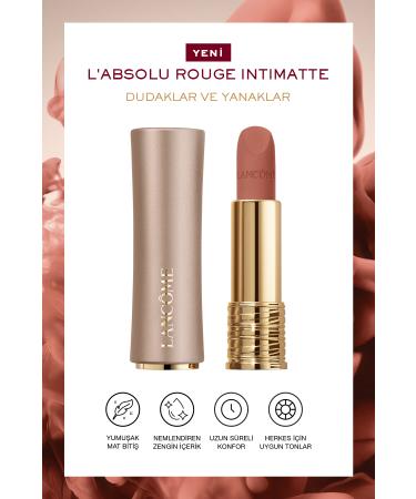 Lancome L'Absolu Rouge Intimatte Ultra Mat Ruj 220 - French Blush 3614274132069