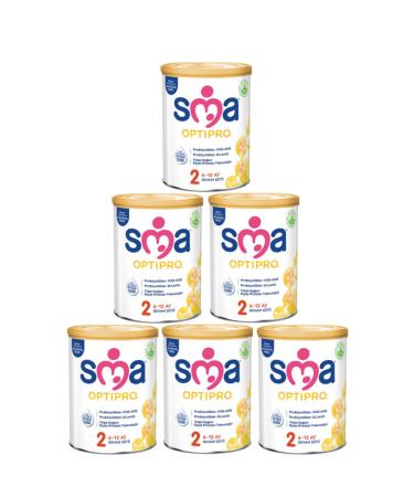 SMA OPTIPRO Number 2 FOS-GOS 800 GR 6-12 Months 6's Advantage Package (4800GR)
