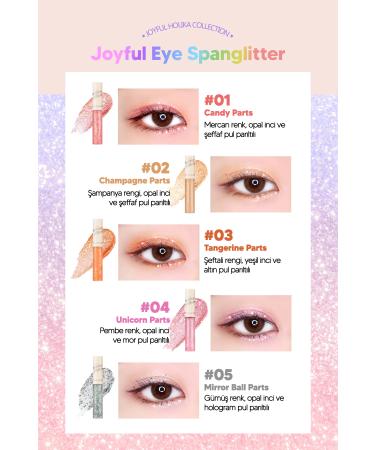 Holika Holika Gel Glitter Intense Shimmer Eyeshadow Korean Makeup Trend Holika Holika Eye Spanglitter - Buy Online on GoSupps.com