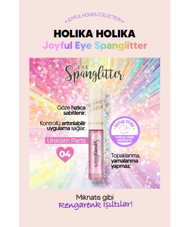 Holika Holika Gel Glitter Intense Shimmer Eyeshadow Korean Makeup Trend Holika Holika Eye Spanglitter - Buy Online on GoSupps.com
