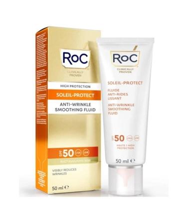 Roc Sun Protection Face Sun Cream Spf50 Against Wrinkles Caused by the Sun 50 ml