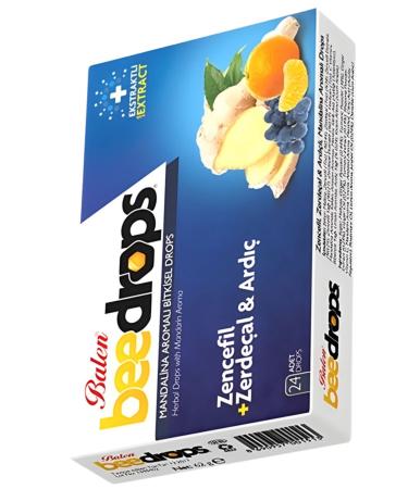Balen Beedrops Pastille Eucalyptus + Menthol - Mint Ginger + Turmeric - Juniper Mandarin Flavored Drops Pastille - Buy Online on GoSupps.com