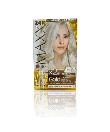 MAXX DELUXE GOLDEN SERIES 24K Gold Content Tube Dye and Hair Care Serum 30 GREAT COLORS (2X50 ML) - Buy Online on GoSupps.com