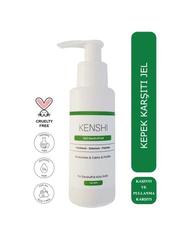 Kenshi Anti-Dandruff Gel - Anti-Dandruff Anti-Itching and Anti-Flaking Soothing 100 Ml