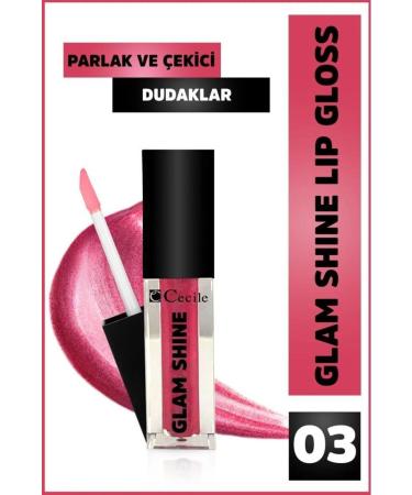 Glittery Full Lips with Cecile Glam Shine Lip Gloss Set - Buy Online on GoSupps.com