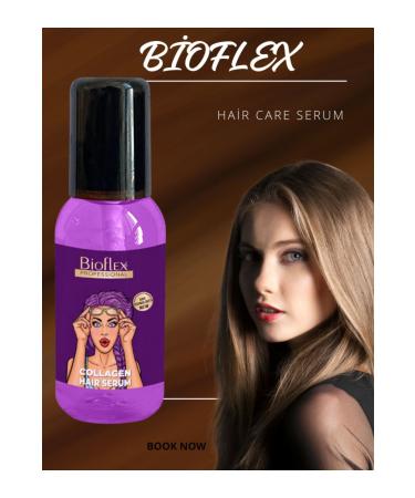 Bioflex Collagen Hair Serum Deeply Nourishes and Moisturizes Special Collagen Care Oil 100 ml - Buy Online on GoSupps.com