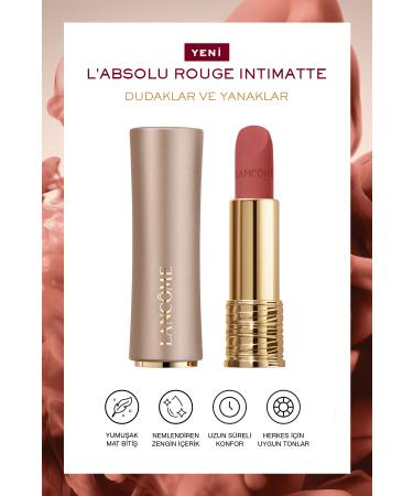 Lancome L'Absolu Rouge Intimatte Ultra Mat Ruj 360 - Flirting Thrills 3614274132106