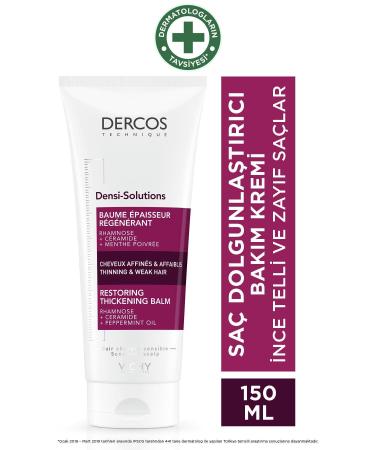 Vichy FLAWLESS HAIR - DERCOS -STRONG - PLUMPING EFFECT CONDITIONER FOR VOLUMINOUS HAIR 150 ML DMBA508 - Buy Online on GoSupps.com