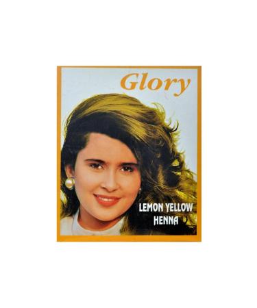 Glory Lemon Yellow Indian Henna 10Gr Pkt - Buy Online on GoSupps.com