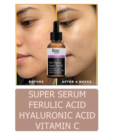 roc rochers Super Serum Complex Brightening & Spots & Pore & Damaged Skin & Concentrate - Buy Online on GoSupps.com