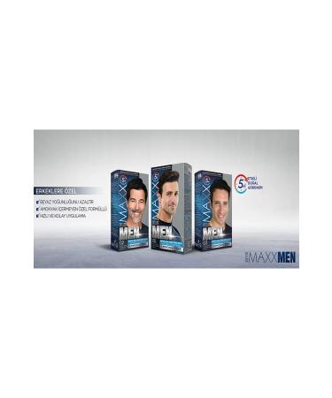 MAXX DELUXE PERFECT MEN PERMANENT HAIR DYE (AMMONIA-FREE) - Buy Online on GoSupps.com