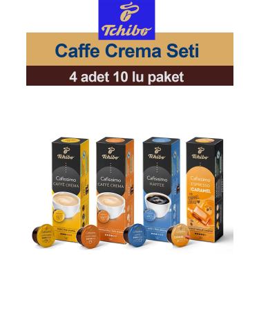 Tchibo Cafissimo 4-Piece Best Selling Coffee Set 4x10 vk