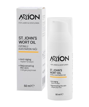 AXION Ozonated St. John's Wort Oil Face and Body Care Anti-Aging 50 Ml - Buy Online on GoSupps.com