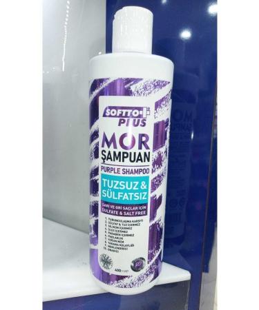 Softto Plus PURPLE SHAMPOO WITH POLISH FEATURES THAT PREVENT ORANGE TURNING 400 ML KEYON895