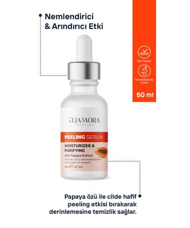 eliamora Papaya Extract Pore Tightening Peeling Serum - Buy Online on GoSupps.com