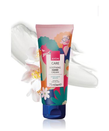 Avon Care Shimmering Jasmine Scented Hand Cream with Glycerin 75 Ml. Set of Three - Buy Online on GoSupps.com