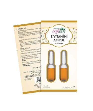 Softem Vitamin E - 2 Ampoules
