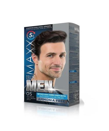 MAXX DELUXE PERFECT MEN PERMANENT HAIR DYE (AMMONIA-FREE) - Buy Online on GoSupps.com