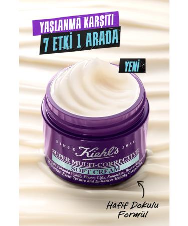 Kiehl's SUPER MULTI CORRECTIVE ANTI-AGING 7 IN 1 LIGHT TEXTURE CREAM 50 ML KEYON858 - Buy Online on GoSupps.com