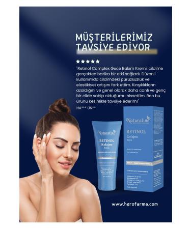 Naturaline Collagen Cream Retinol Collagen Cream 100ML - Buy Online on GoSupps.com