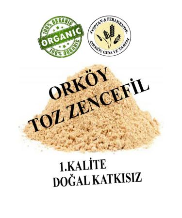 Orkoy Additive-Free Natural Ginger Powder 250 gr