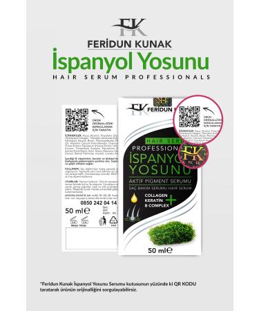 Feridun Kunak Spanish Moss Hair Care Serum 50 ml - Buy Online on GoSupps.com