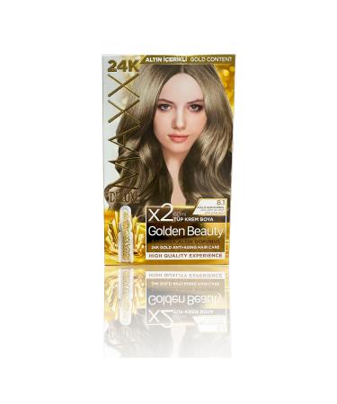 MAXX DELUXE GOLDEN SERIES 24K Gold Content Tube Dye and Hair Care Serum 30 GREAT COLORS (2X50 ML) - Buy Online on GoSupps.com
