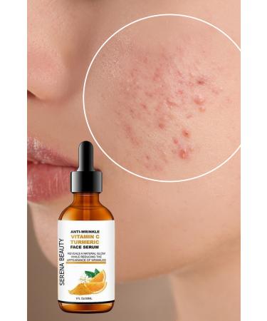 serena beauty Turmeric Brightening Serum Dark Spots & Acne & Pore & Glowing Skin