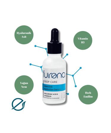 Fuirena Deep Care Moisturizing Skin Care Serum with Hyaluronic Acid and Vitamin B3