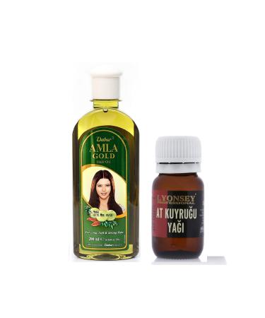 Lyonsey LyonseyHorsetail oil 20 ml+Gold Hair care oil 200 ml