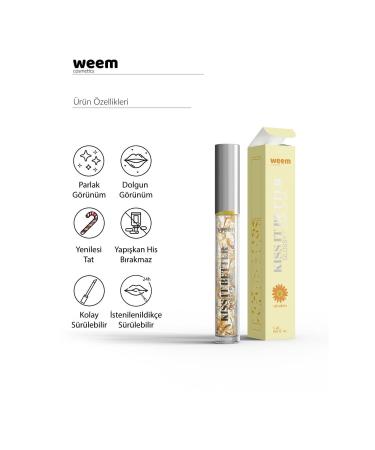 weem Glossy Plump Lip Oil - Calendula - Buy Online on GoSupps.com