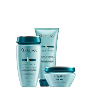Kerastase Architecte Repair Set Shampoo Mask Cream for Damaged Hair 650ML