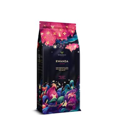 BARABICAS Rwanda 100% Arabica Bourbon Light Roast - Coffee Beans - 250 G