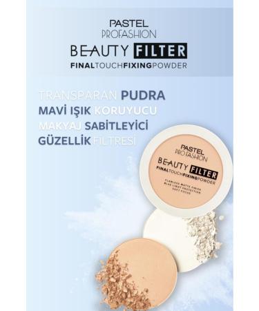 Pastel Pro Fashion Beauty Filter Fixing Powder 01 Powder - Buy Online on GoSupps.com