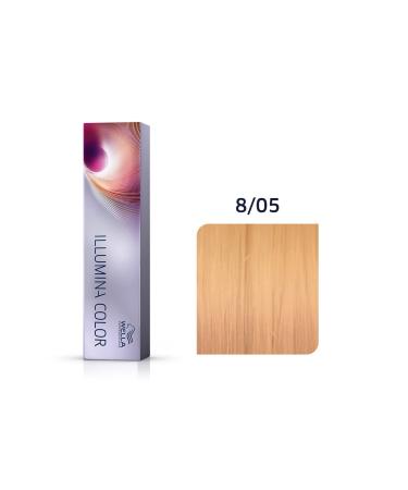 wella Professionals ILLUMINA COLOR 8/05 PERFECT HAIR PERMANENT HAIR DYE 60 ML GKHAIR269