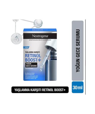 Neutrogena Retinol Boost+Intensive Night Serum - Buy Online on GoSupps.com