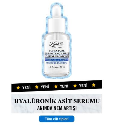 Kiehl's PLUMPING & MOISTURIZING ULTRA PURE 1.5% HYALURONIC ACID FACE SERUM 30ML PSSN3289