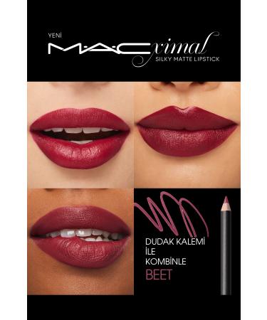 Mac M A CXIMAL S LKY MATTE L PST CK MO STUR Z NG INTENSE COLOR L PST CK - D FOR DANGER KEYON807 - Buy Online on GoSupps.com