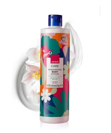 Avon Care Shimmering Jasmine Scented Body Lotion with Glycerin 400 Ml. Set of Two - Buy Online on GoSupps.com