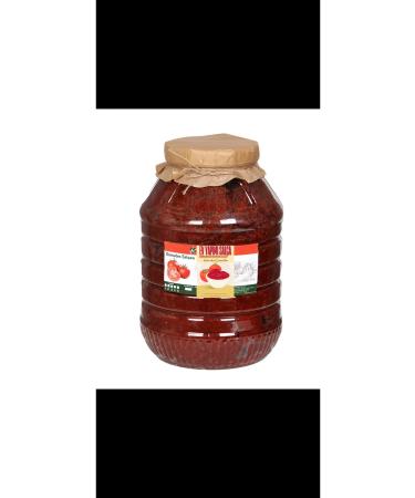 Lanoland Mara Homemade Hot Pepper Paste 3 KG Sun Dried Paste Village Type Hot Pepper Paste Antep Paste