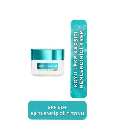 L'Oreal Paris Loreal Paris Bright Reveal Anti-Dark Spot Skin Tone Equalizer Spf50+ Moisturizing Cream Niacinam