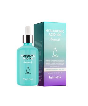 Farmstay FARM STAY HYALURONIC ACID AMPOULE 100 SKIN REGENERATING SERUM WITH HYALURONIC ACID