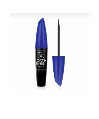 Golden Rose Cat's Eyes Liner - Matte Blue - Matte Eyeliner