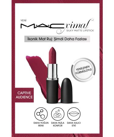 Mac INTENSIVE COLOR MOISTURIZING LIPSTICK - SILKY MATTE LIPSTICK KEYON1041
