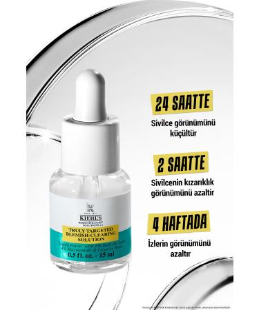 Kiehl's Anti-Acne Redness and Acne Scar Reducing Serum 15 ml