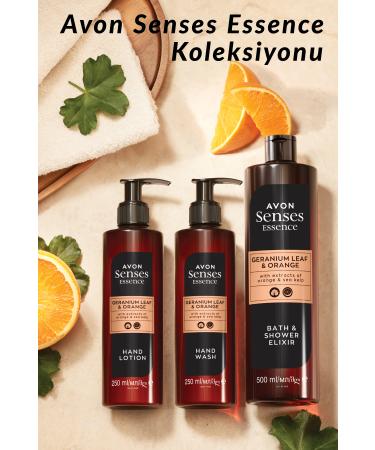 Avon Senses Essence Geranium Leaf and Partakal Scented Hand Cream 250 Ml. Set of Three - Buy Online on GoSupps.com