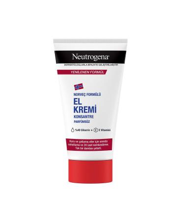 Neutrogena Concentrated Formula Unscented Hand Cream 75 ml