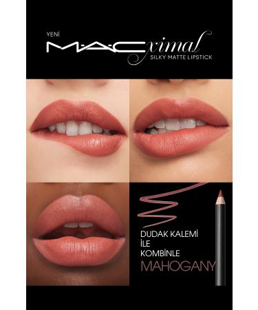 Mac M A CXIMAL Silky Matte Lipstick-Warm Teddy-Intense Color Moisturizing Lipstick 3.5 g - Buy Online on GoSupps.com