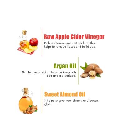 WOW Skin Science Apple Cider Vinegar Shampoo-Ecocert Certified 0 Pure Apple Cider Vinegar-Dandruff and Flaking 1 L - Buy Online on GoSupps.com